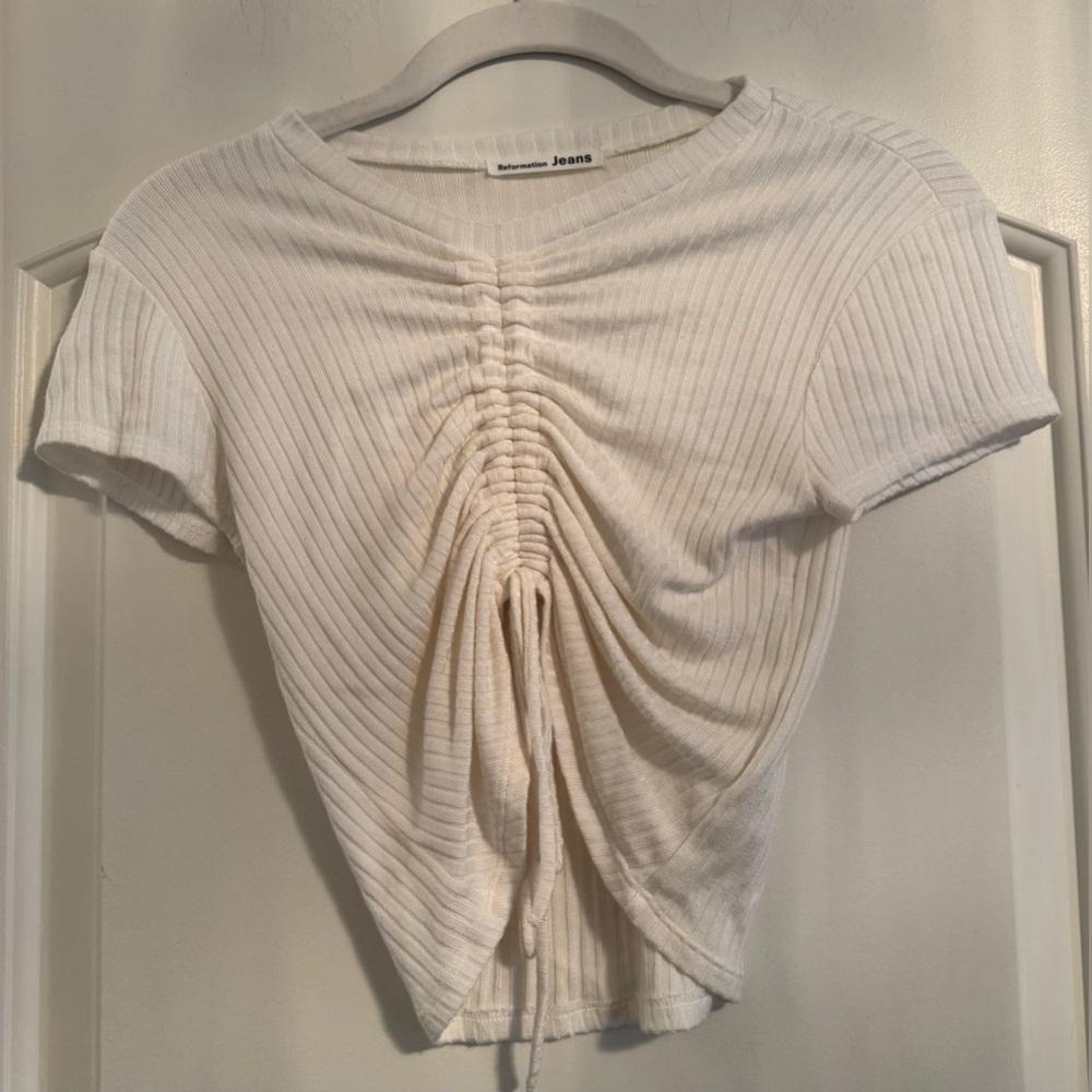 Reformation Renee Crop Top